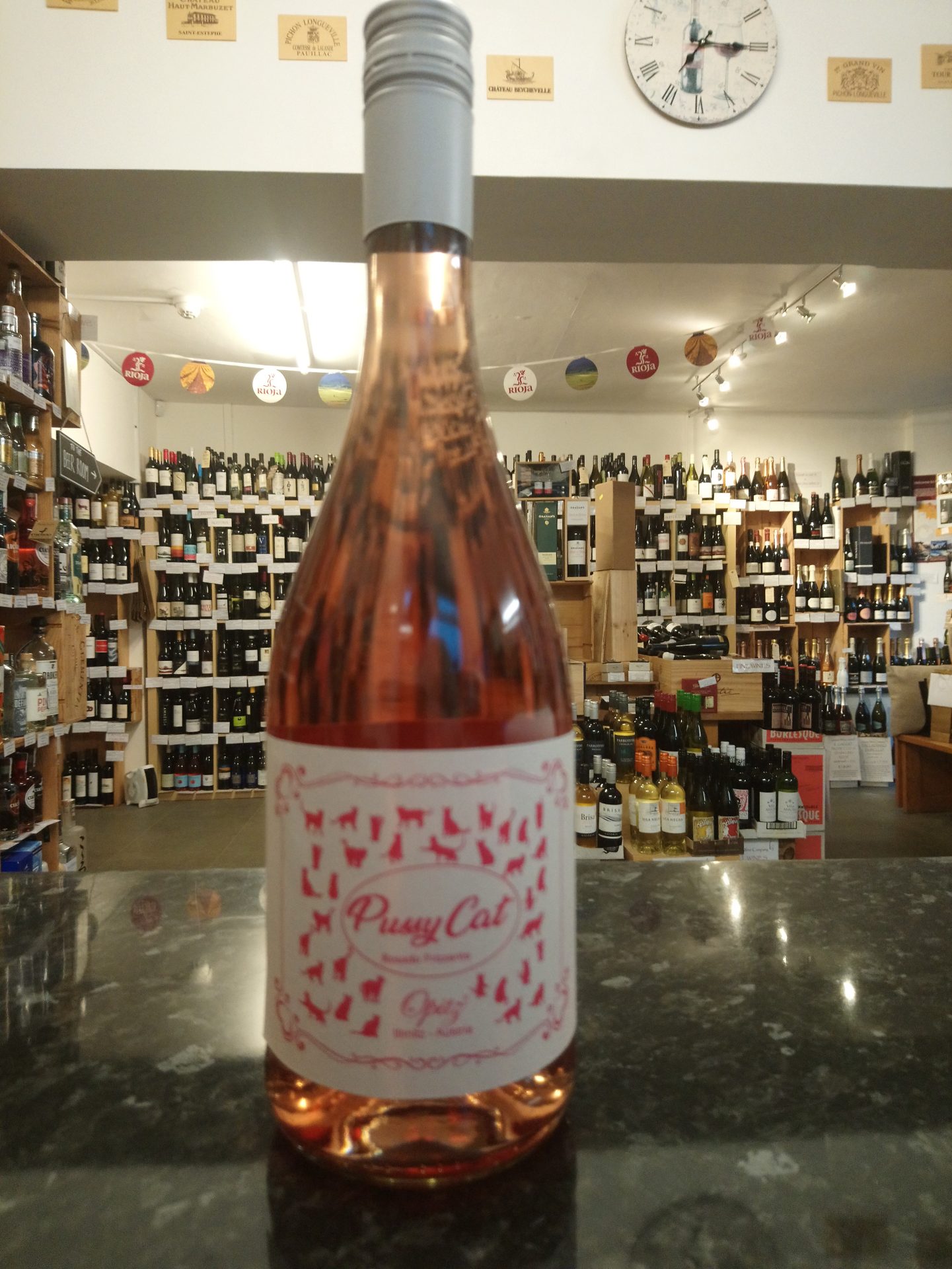 Willi Opitz Pussy Cat Rosé Frizzante Semi Sparkling Pinot Noir 1