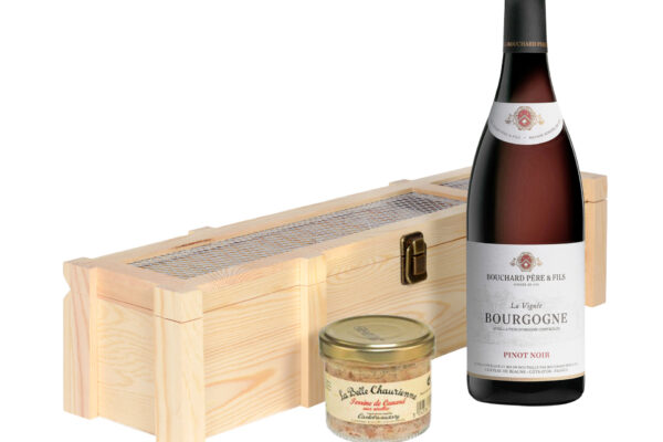 Red Burgundy & Pate Wooden Box Set