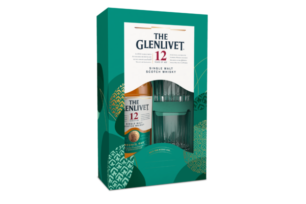 The Glenlivet 12 year old (70cl) & Glasses Gift set