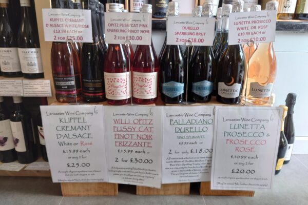 Current Sparkling Wine offers